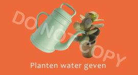 Planten water geven T/V