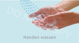 Handen wassen - J