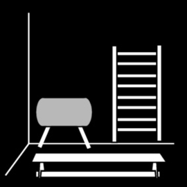 14.007 Turnen/ turnzaal/ gymzaal/ gym