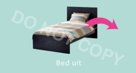 Bed uit - M