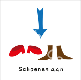 Schoenen aan (S)