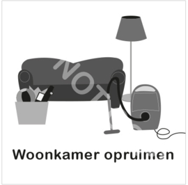 ZW/W - Woonkamer opruimen