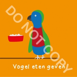 Vogel eten geven (K)