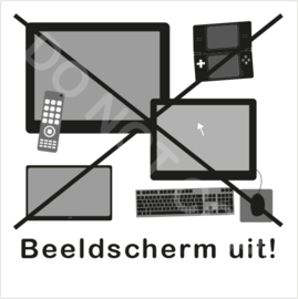 ZW/W - Beeldscherm uit