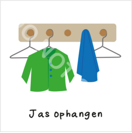 Jas ophangen (S)