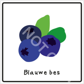 Blauwe bes