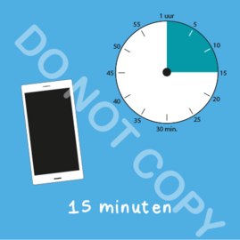 Mobiel tijden 15 min (BT) - T