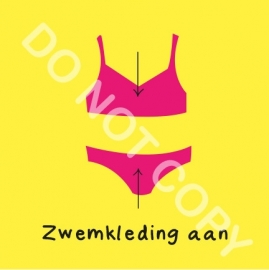 Zwemkleding aan Mia (O)