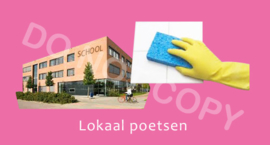 Lokaal poetsen - M