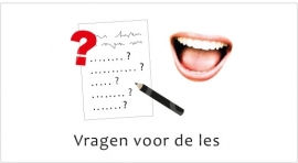 Vragen voor de les? - J