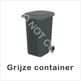 BASIC - Grijze container