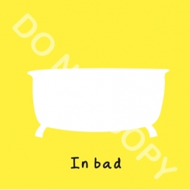In bad (O)