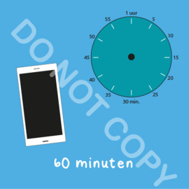 Mobiel tijden 60 min (BT) - T