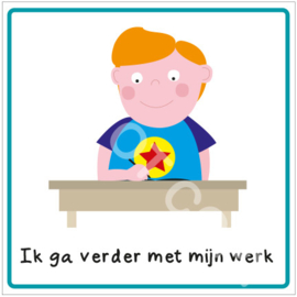 Ik ga verder met mijn werk J (LM)