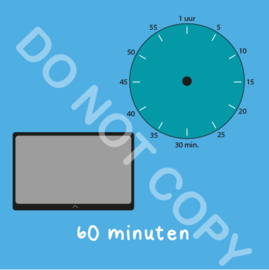 Tablet/I-Pad tijden 60 min (BT) - T
