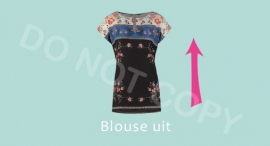 Blouse uit - M