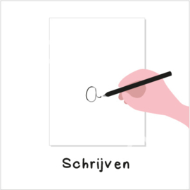 Schrijven - kaart (S)