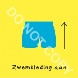 Zwemkleding aan Mighty (O)