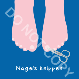 Nagels knippen (teen) (A)