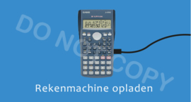 Rekenmachine opladen S&W - J