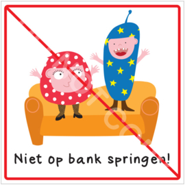 Niet op bank springen! (HR)