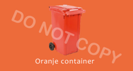 Oranje container - T/V