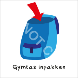 Gymtas inpakken (S)