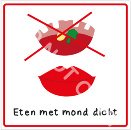 Eten met mond dicht (HR)