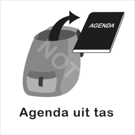 ZW/W - Agenda uit tas