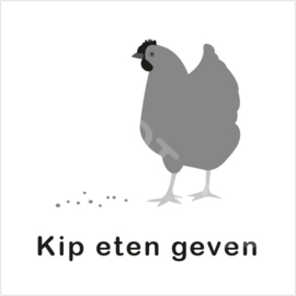 ZW/W - Kip eten geven