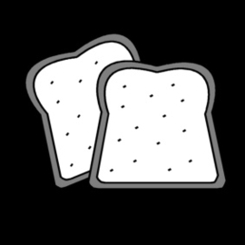 19.018 Boterhammen/ brood