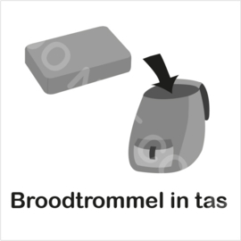 ZW/W - Broodtrommel in tas