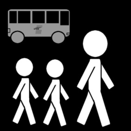 11.017 Schoolbus/ schoolreisje
