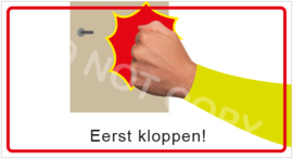 Eerst kloppen! (HR) T/V