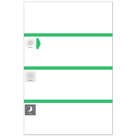 Planbord dag GREEN & Z/W