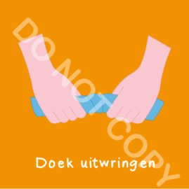 Doek uitwringen (K)