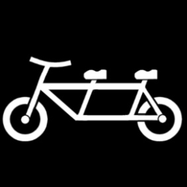 18.006 Tandem/ fiets