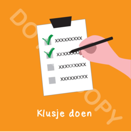 Klusje doen (K)