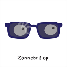 Zonnebril op (S)