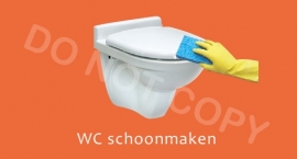 WC schoonmaken - T/V