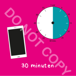 Mobiel tijden 30 min (BT) - R
