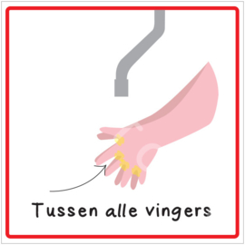 Stap 5 - Tussen alle vingers - HR