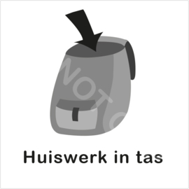 ZW/W - Huiswerk in tas