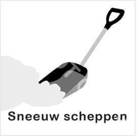 ZW/W - Sneeuw scheppen