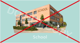 Niet naar school - M