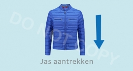Jas aantrekken - J
