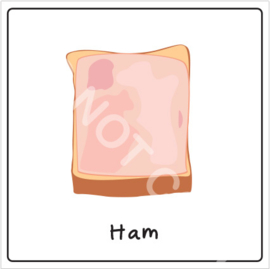 Broodbeleg - Ham