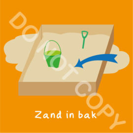 Zand in bak (K)