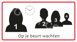 Op je beurt wachten (HR) T/V