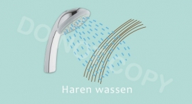 Haren wassen - M